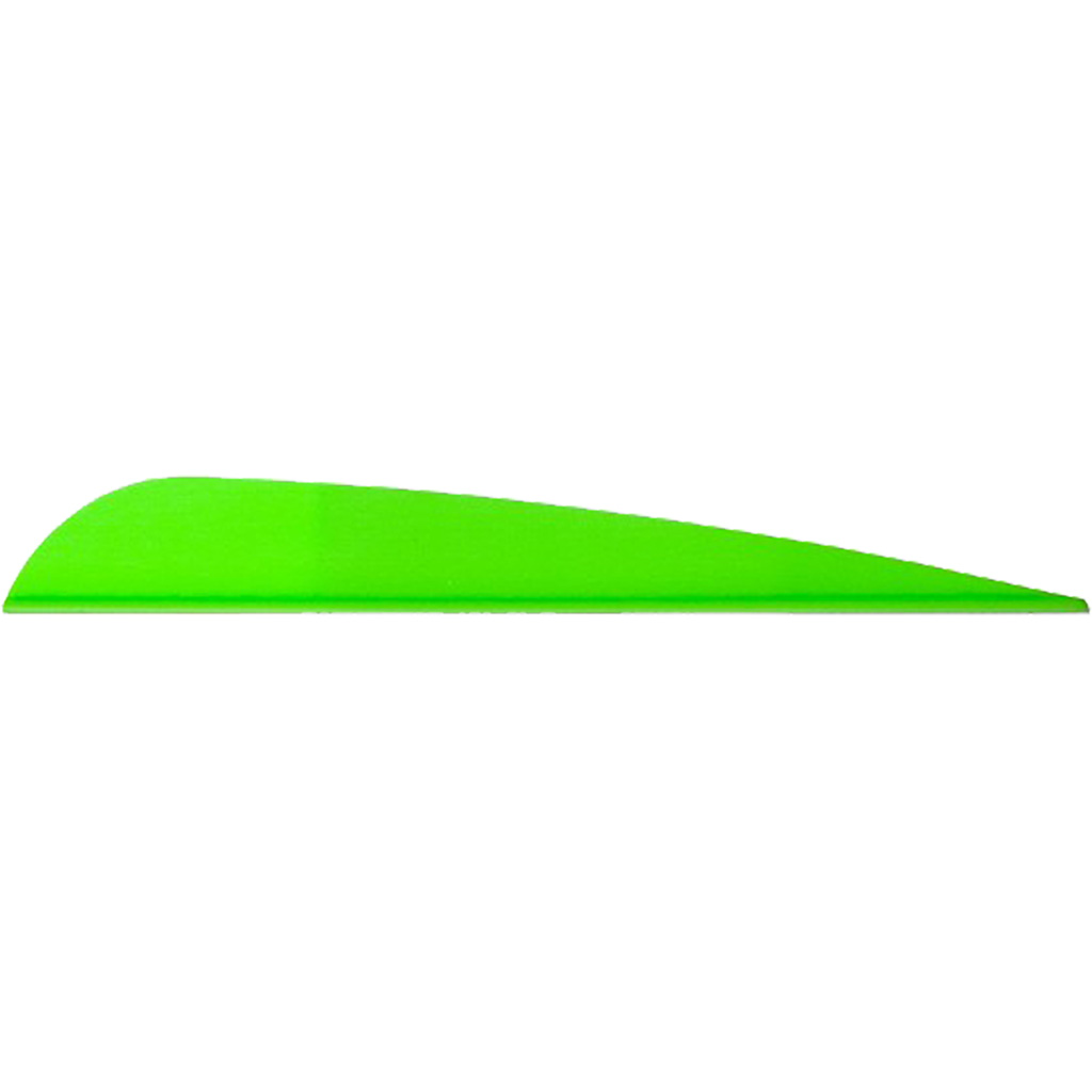 AAE TRAD40BG50 Trad Vanes Bright Green 4" 50 Pack Archery Vane