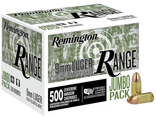 Buy Remington R27779 9mm Luger 115gr FMJ Ammo 500/Box online