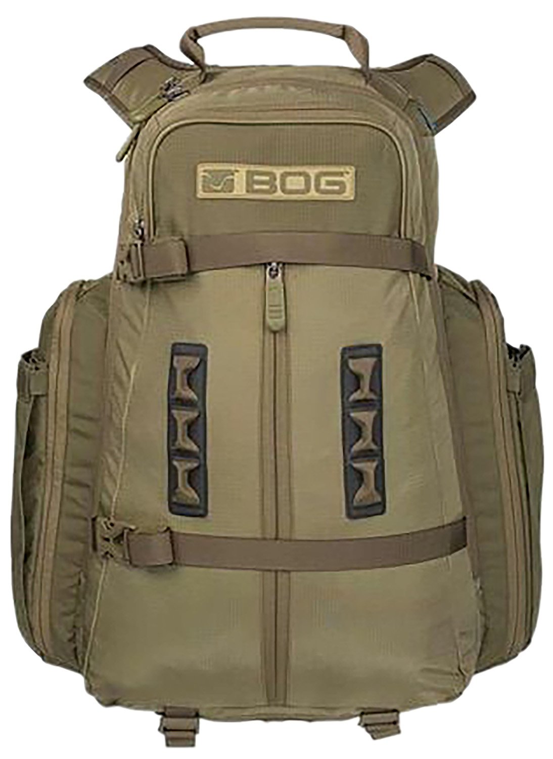 Bog-Pod 1159182 Kinetic Day Pack 2400ci OD Green Nylon YKK Zippers