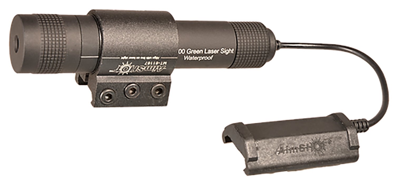 Buy AimShot KT81067 Green Rifle Laser Kit 5mW 532nm Matte Black 300 Yards online