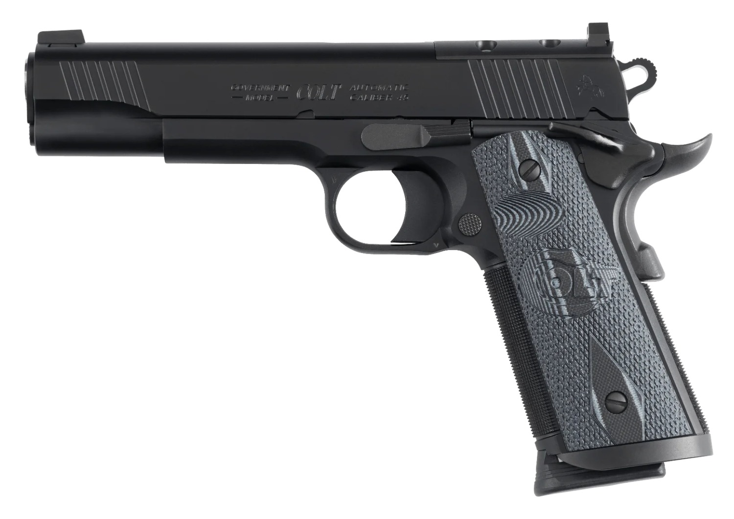 Colt 1911 CCU Government OR Pistol 9mm 5 in. Matte Black DLC 9 rd.