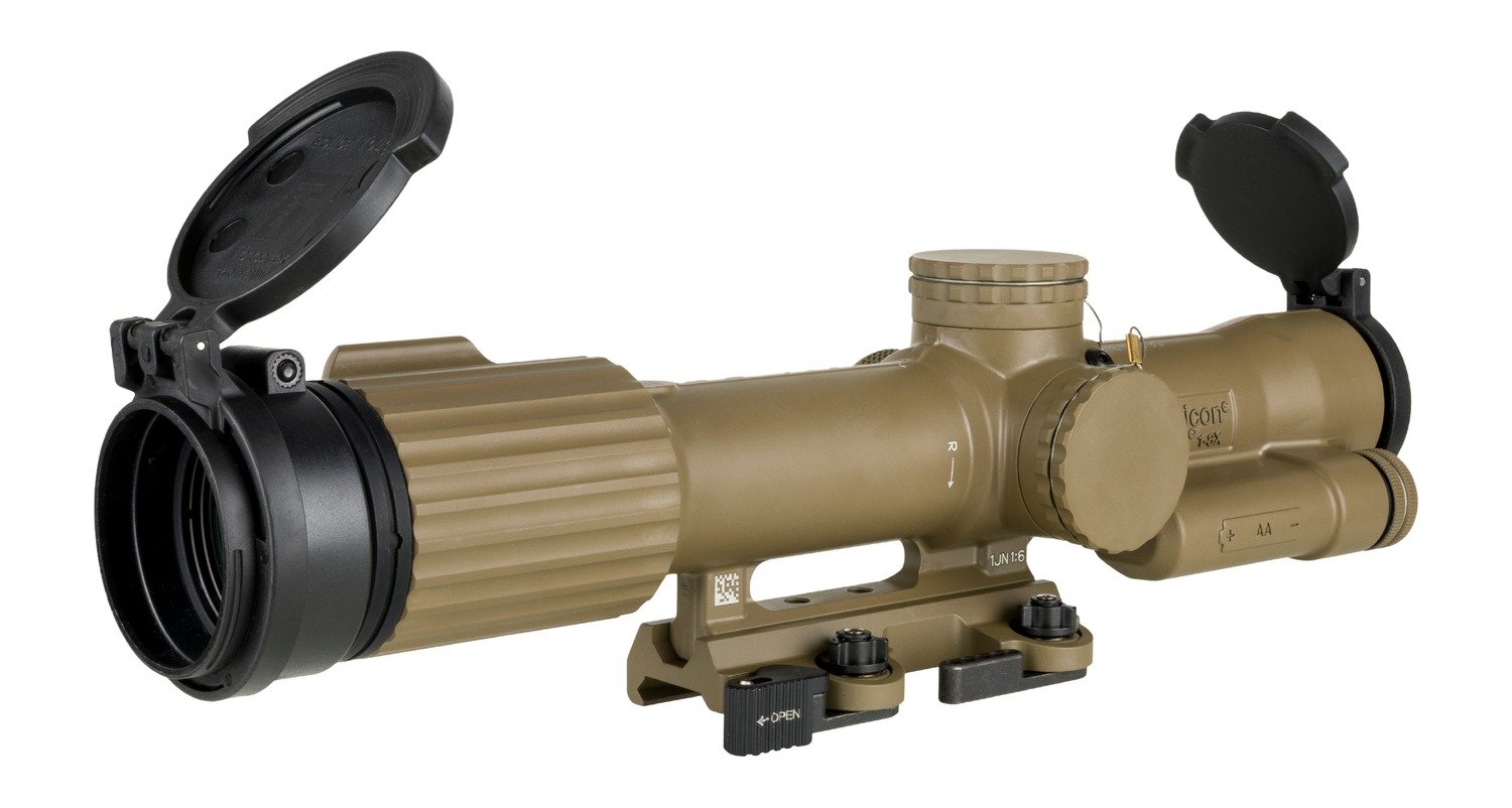 TRJ 2400025 VCOG 1-8X28 RED MRAD CIRCLE FDE