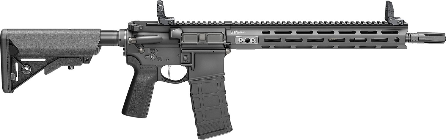 Springfield Saint Victor 5.56  Rifle  30rd Magazine 14 Pinned and Welded Barrel Black - Springfield Armory - 223 Rem | 5.56 NATO