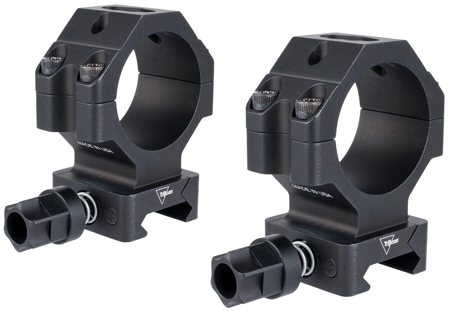Buy Trijicon AC22070 34mm High Scope Rings - Q-LOC, 6061-T6 Aluminum, Matte Black online