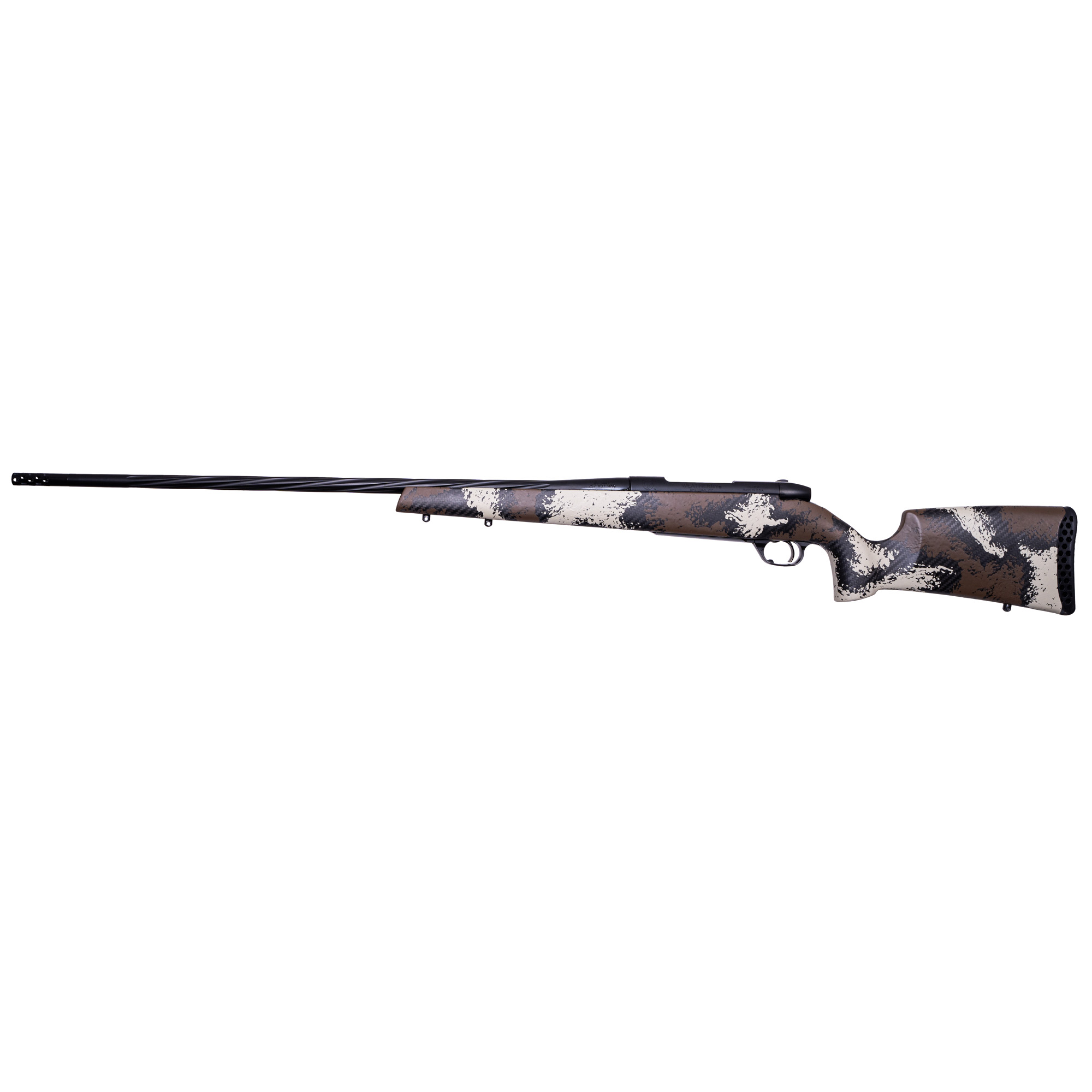 Weatherby Mark V High Country 28 Nosler 26" 3 Rounds Cerakote Carbon Fiber