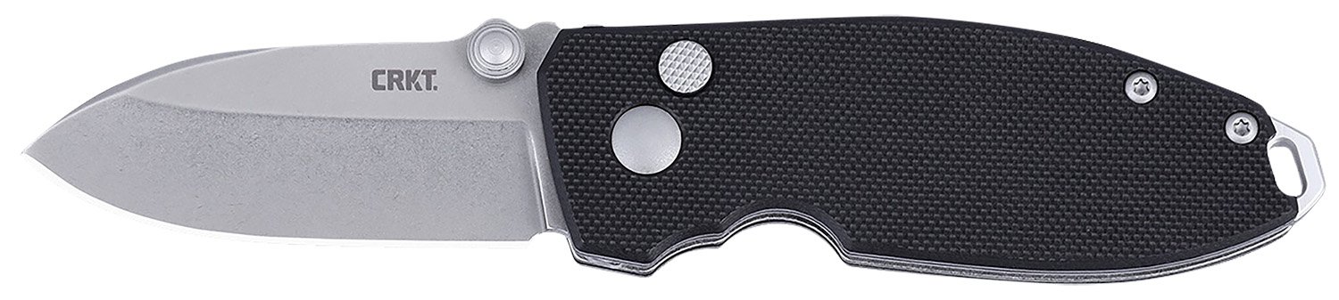 CRKT 2474 Squid 2.2" D2 Drop Blade Black G10 Handle
