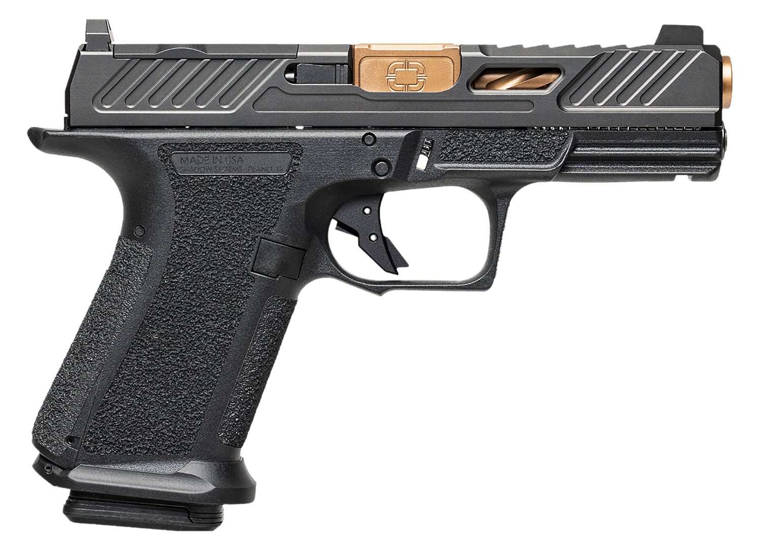 Shadow Systems MR920 Elite Optic 9MM 4" Barrel Tritium Sight 15+1 - Black - Shadow Systems - 9mm