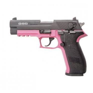 GSG Firefly HGA 22 LR Semi Auto Pistol 4" Barrel Pink/Black