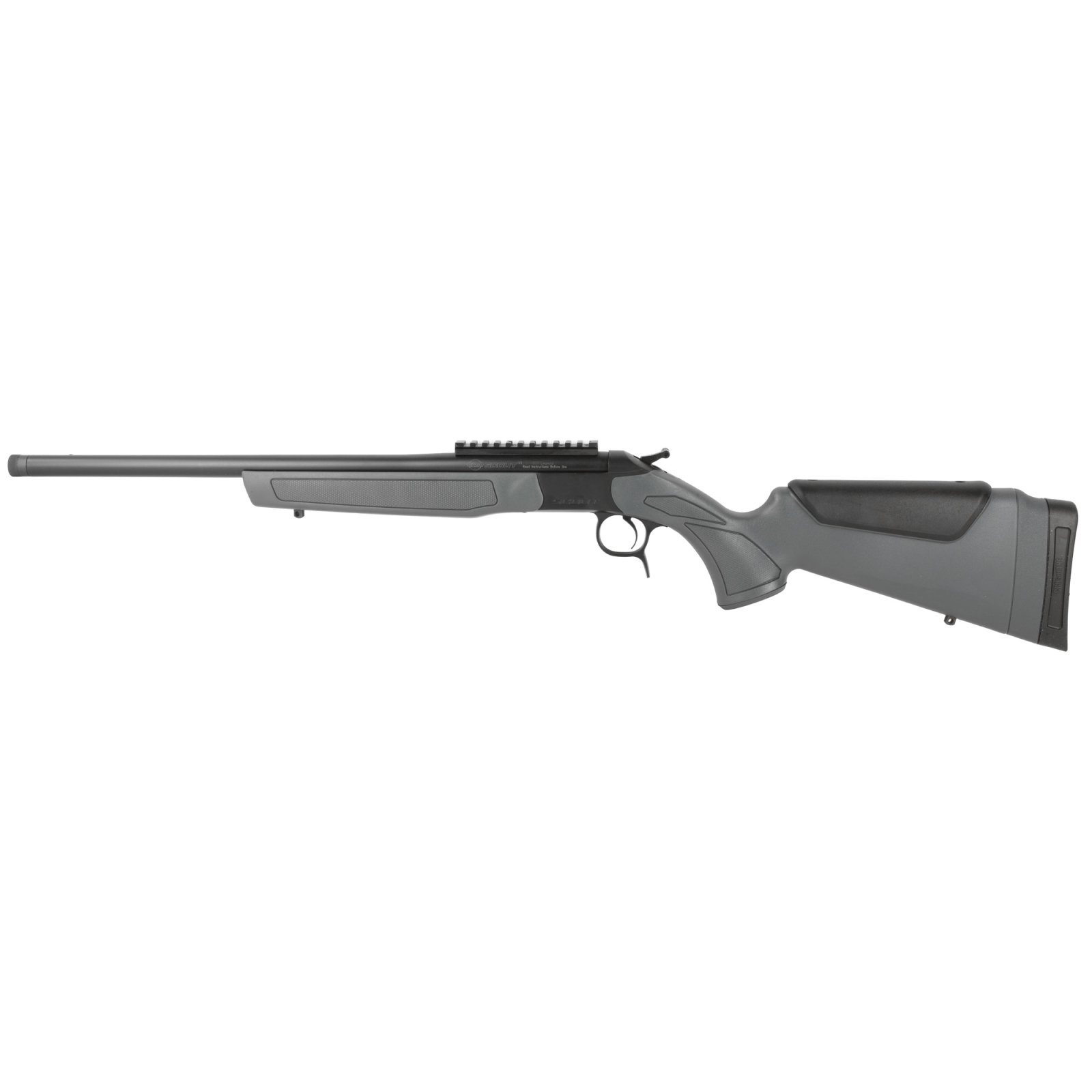 CVA CR4438 Scout 350 Legend Single Shot Black 20" Threaded Barrel