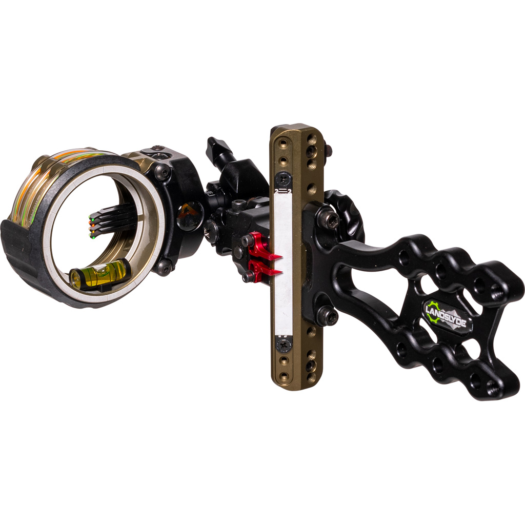 Axcel ALND-N419-4TB Landslyde Bowhunting Sight AccuStat II 4 Pin .019 - Axcel