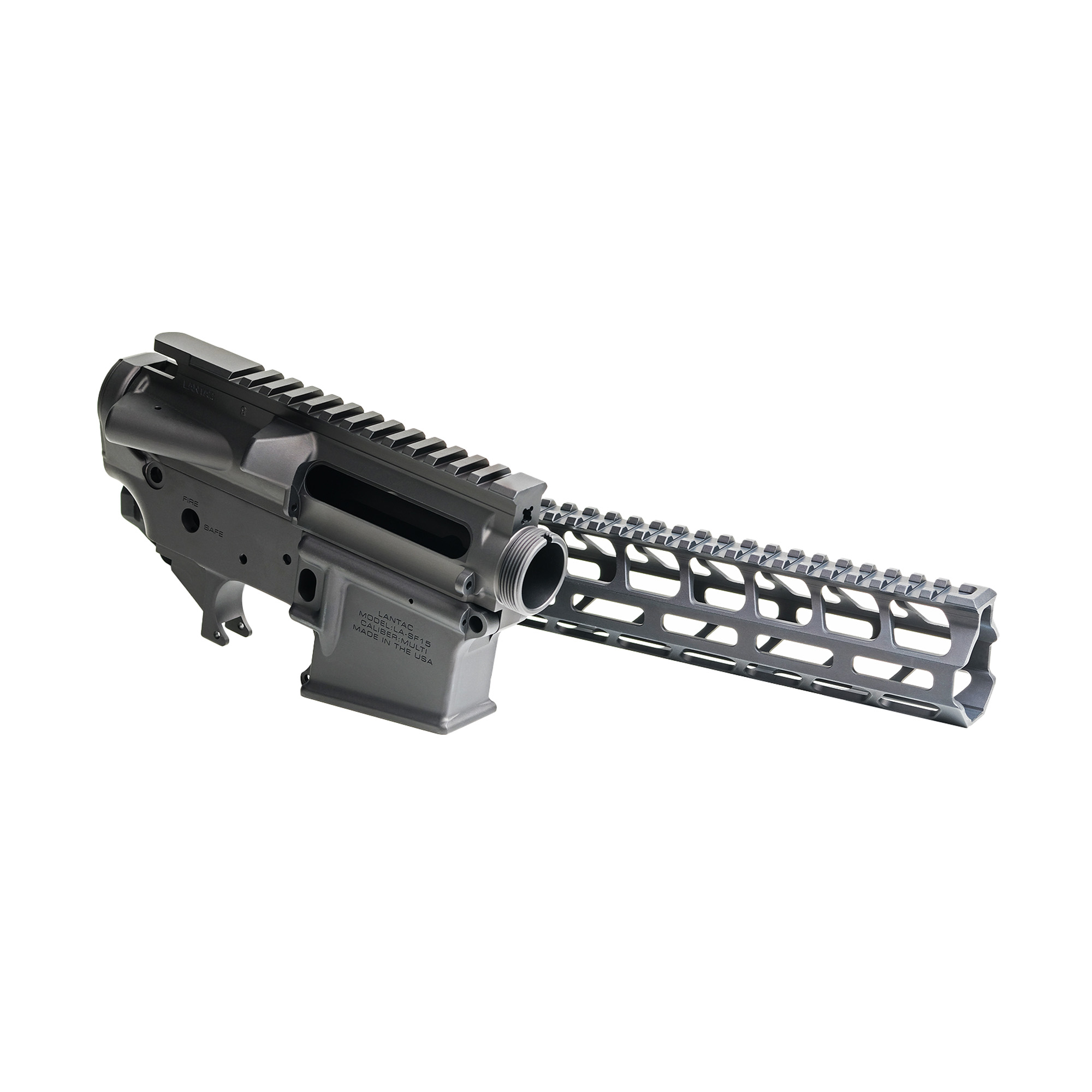 LanTac USA LLC SF AR-15 Builder Set 12.5 in Anodized Black Finish