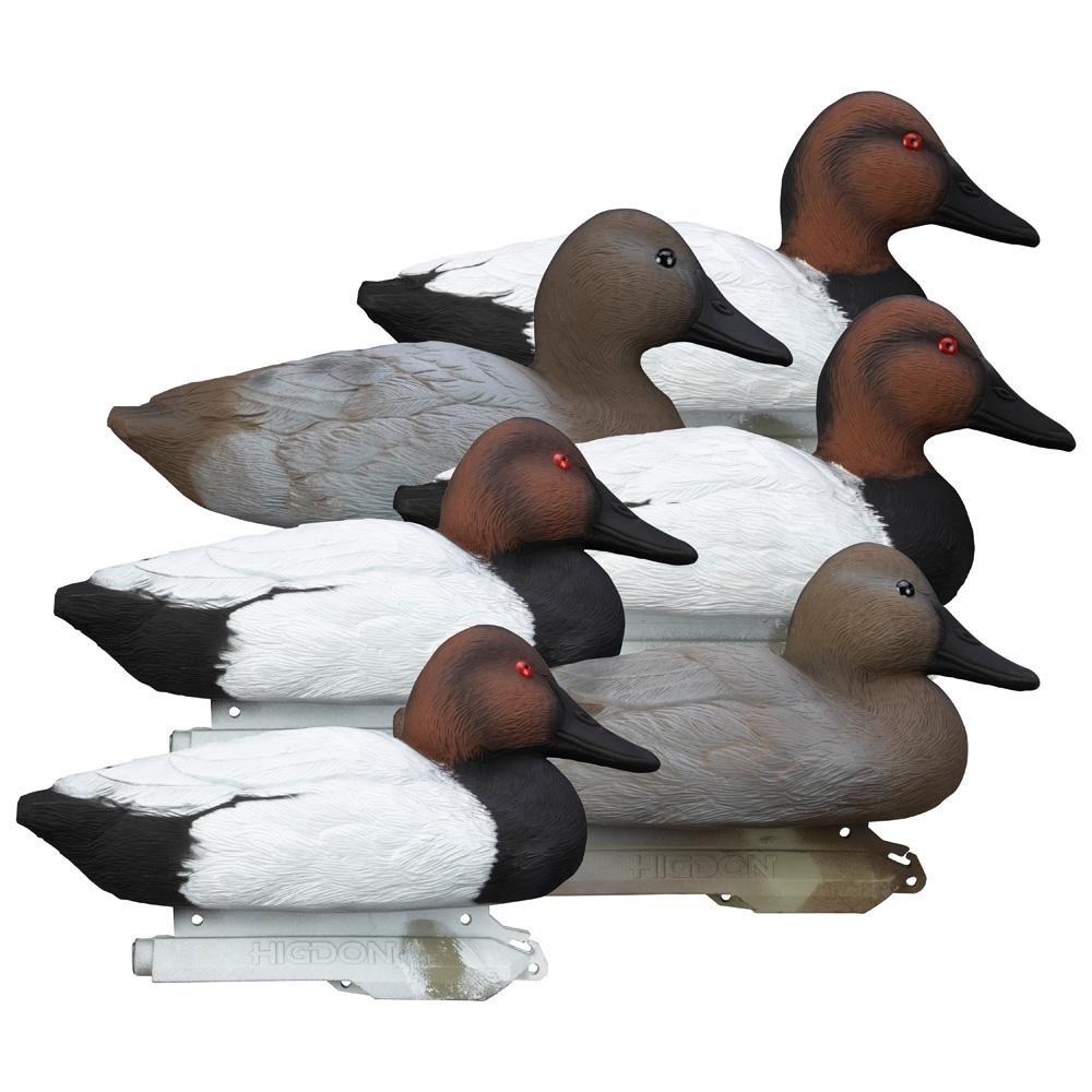 Higdon Outdoors 19633 Canvasback Foam Filled Decoys 6pk