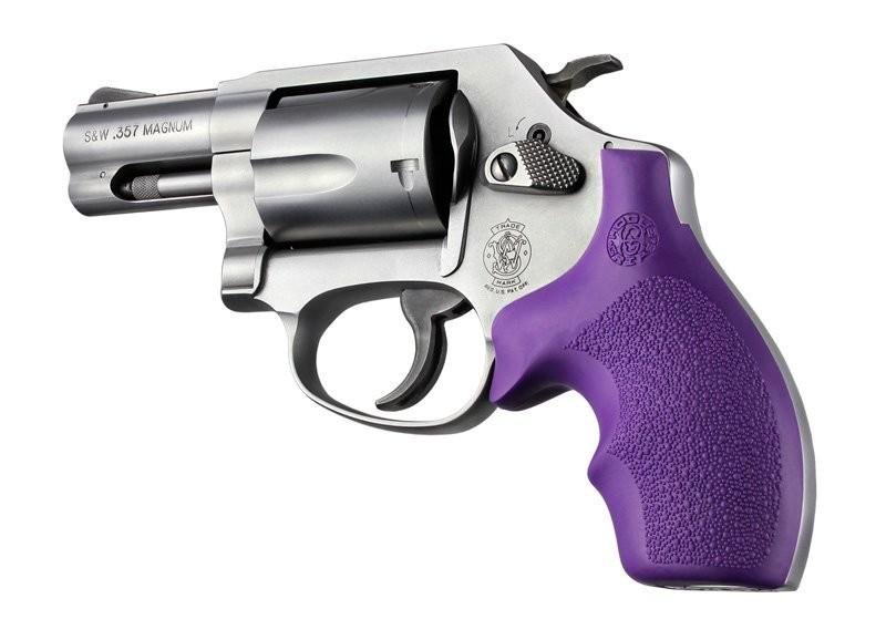 Buy Hogue 61006 Bantam Rubber Round-Butt Grip Purple OAL 8.10 In online