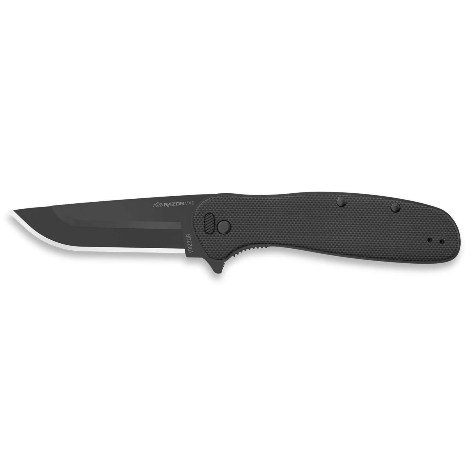 Outdoor Edge VX230BC Razor VX2 3" Black G-10 Spring Assist Folder - Outdoor Edge