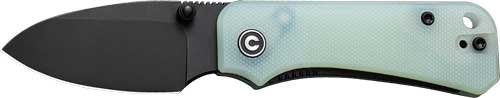 Civivi C19068S8 Baby Banter Knife 2.34" Natural G10 Black Stonewash - CIVIVI