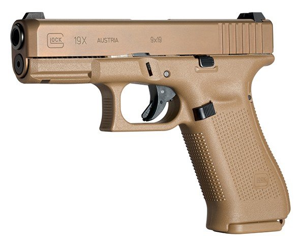 Glock G19X Compact Crossover Semi-Auto Pistol 9mm Luger Bronze Finish