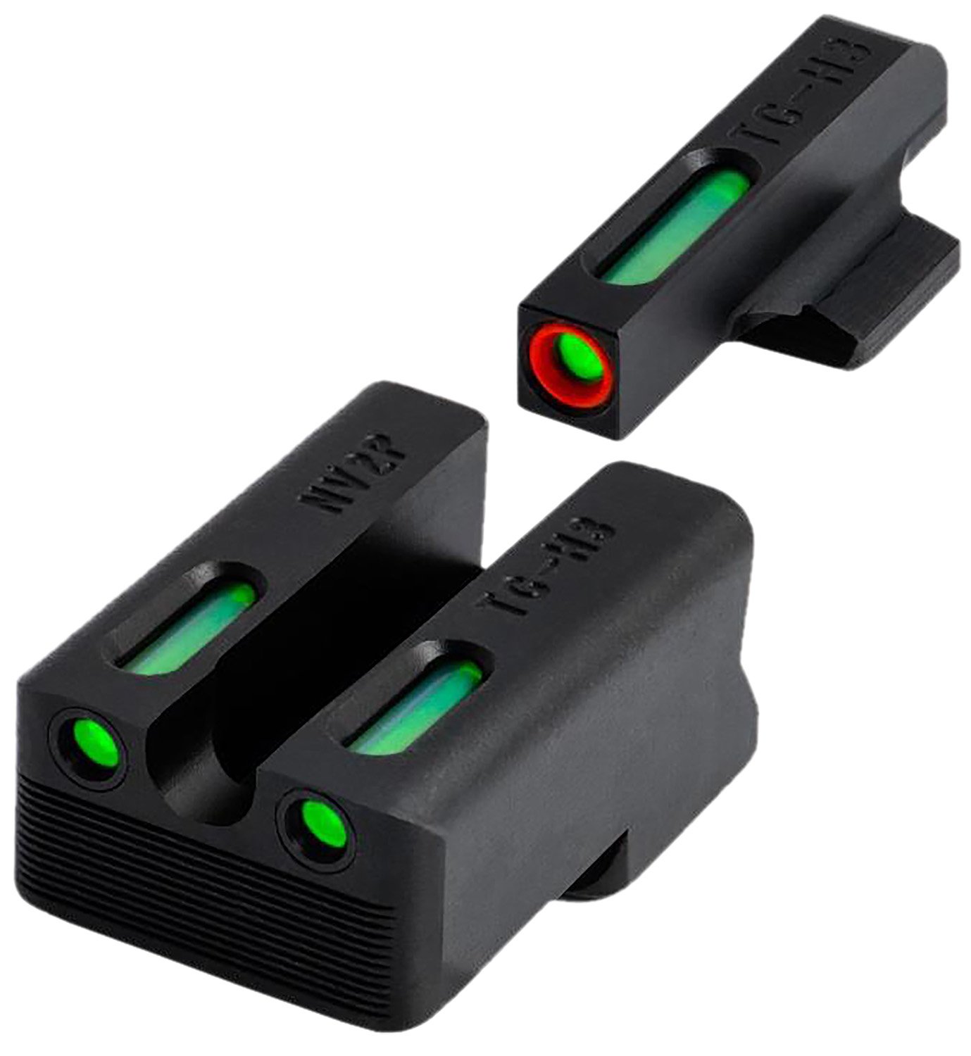 Buy TruGlo TGTG13NV2PC TFX Pro Tritium Fiber Optic Sights for 1911 9mm/.40 online