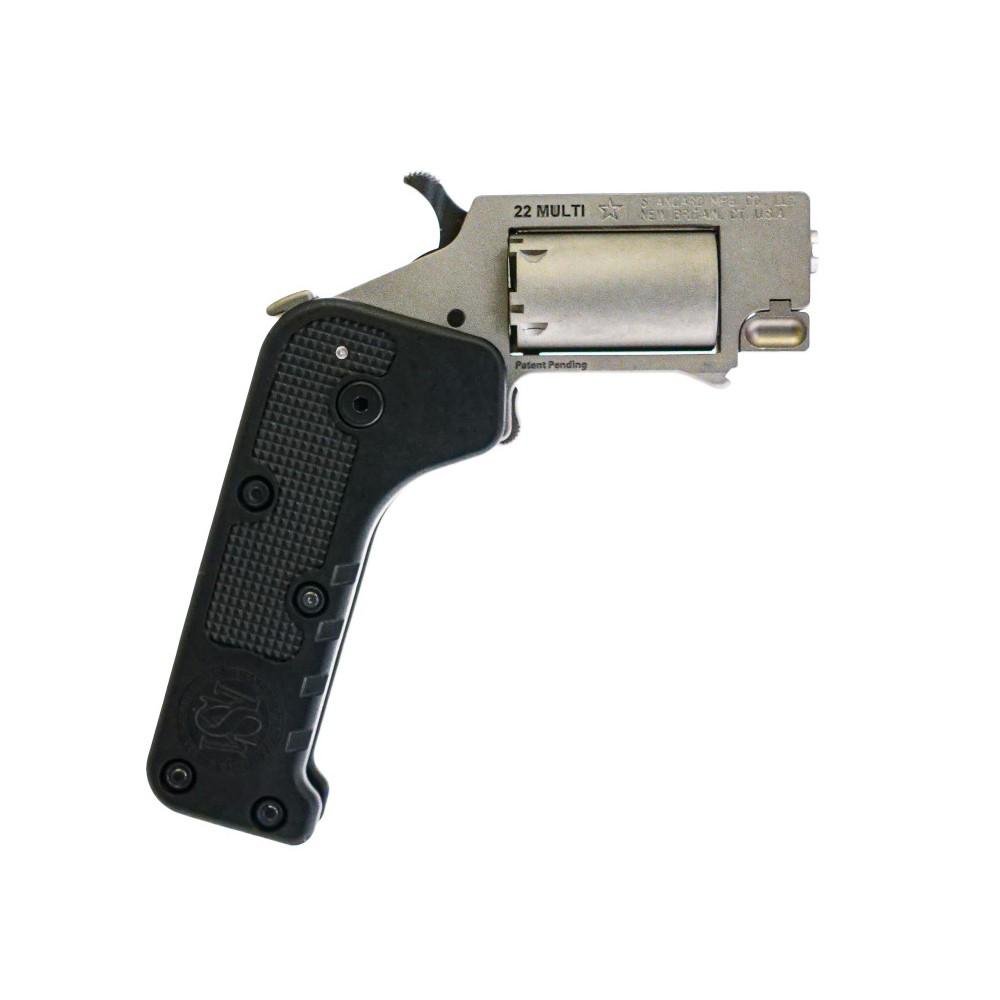 Standard Mfg Switch Gun Handgun Combo .22 WMR & .22 LR 5rd Capacity .75 Barrel Silver with Black Grip