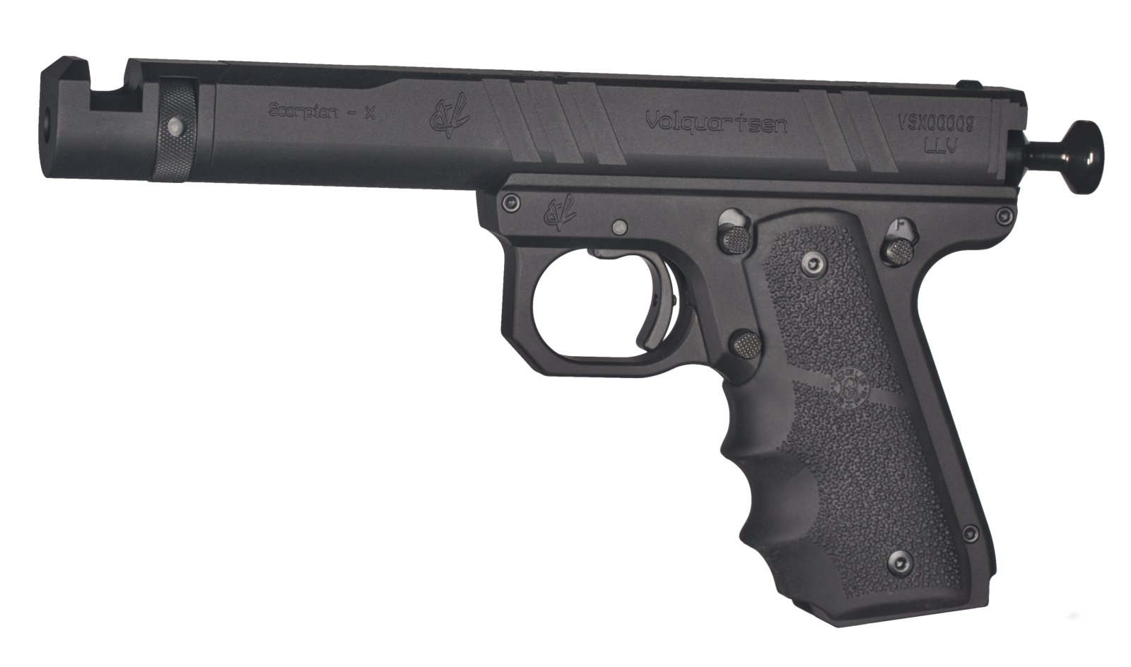 Volquartsen VC3SN-0541 Scorpion 22LR Pistol 10+1 Black Hogue Grips