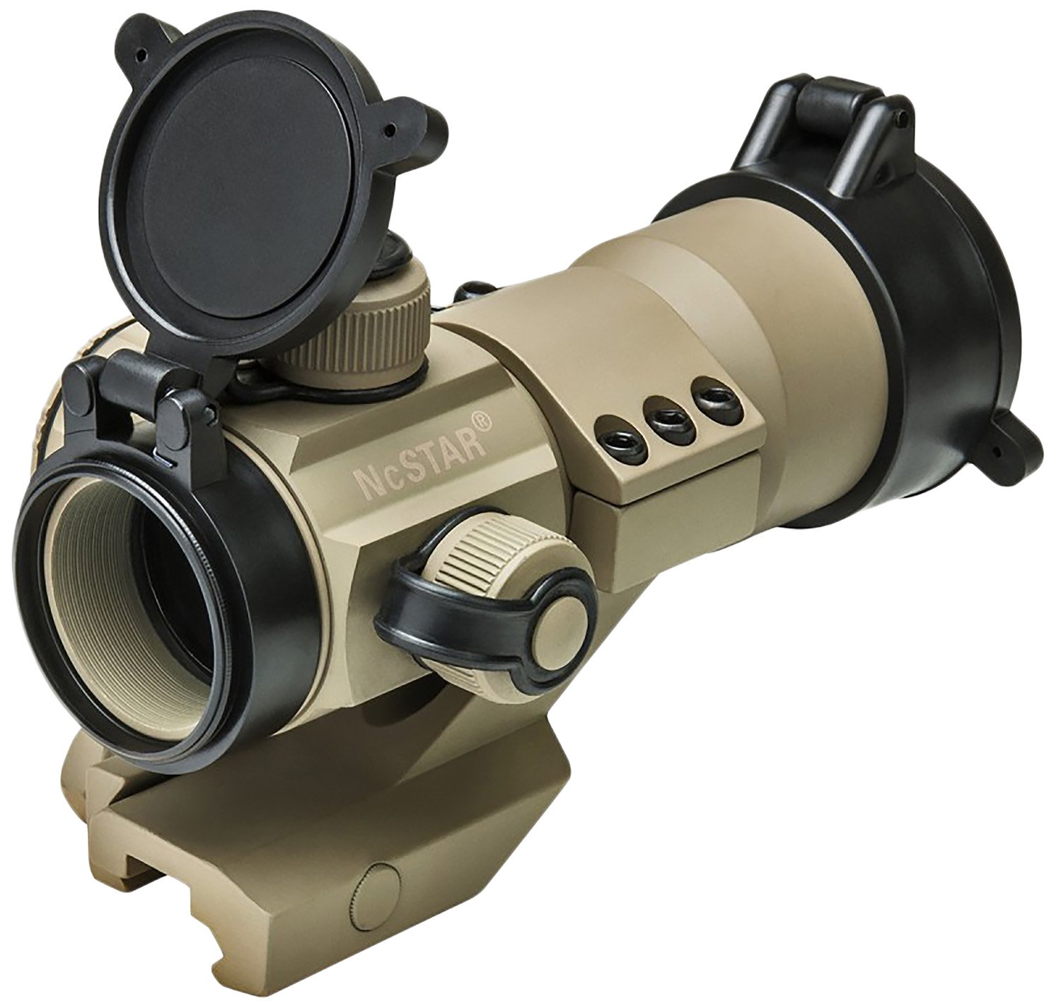 Buy NcStar DRGB135T 1x35 Reflex Sight Tan Aluminum 3 MOA Cantilever Mount online