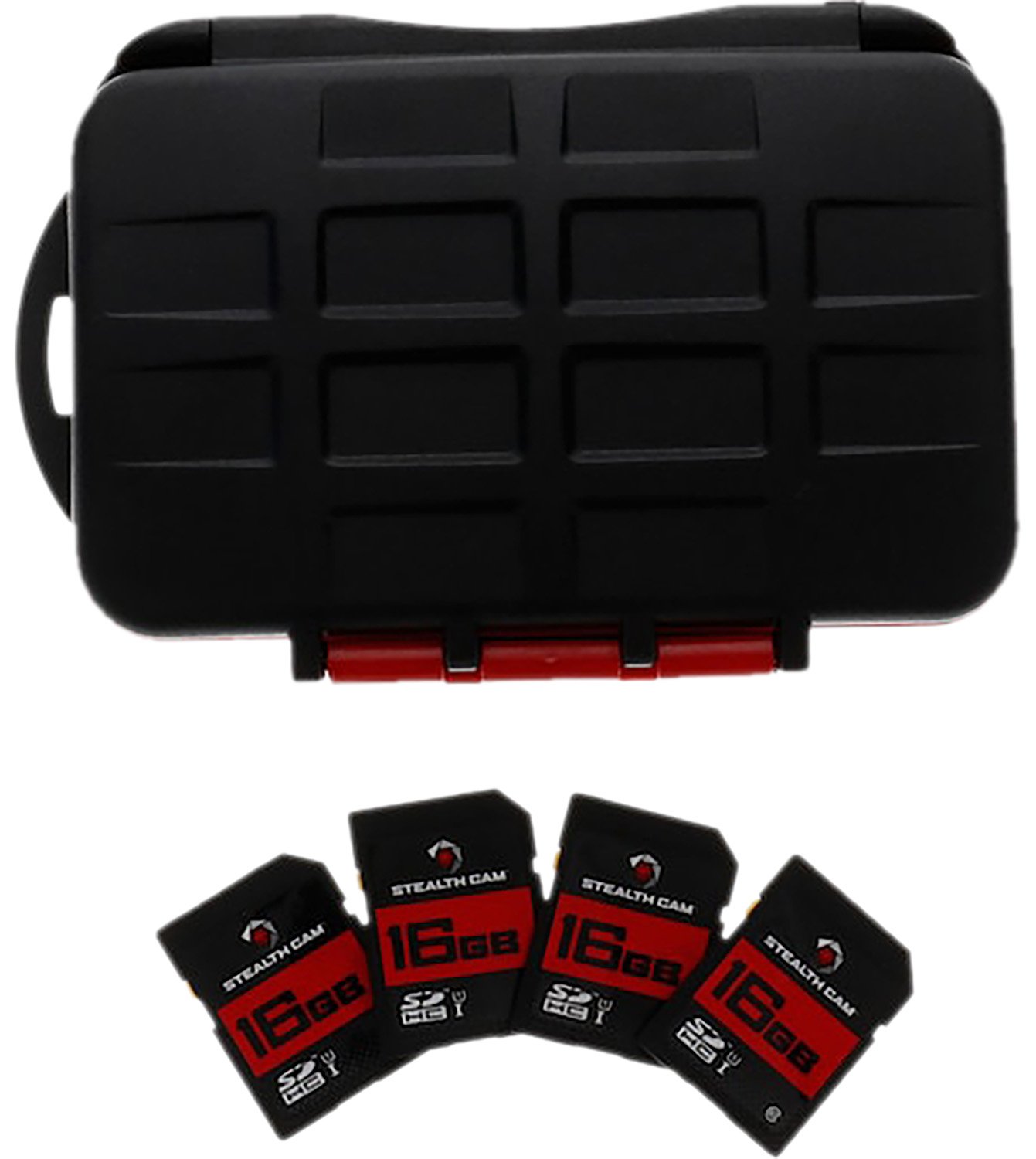 Buy Stealth Cam STC-MCSC-16GB4PK 16GB SD Card 4-Pack with Storage Case online