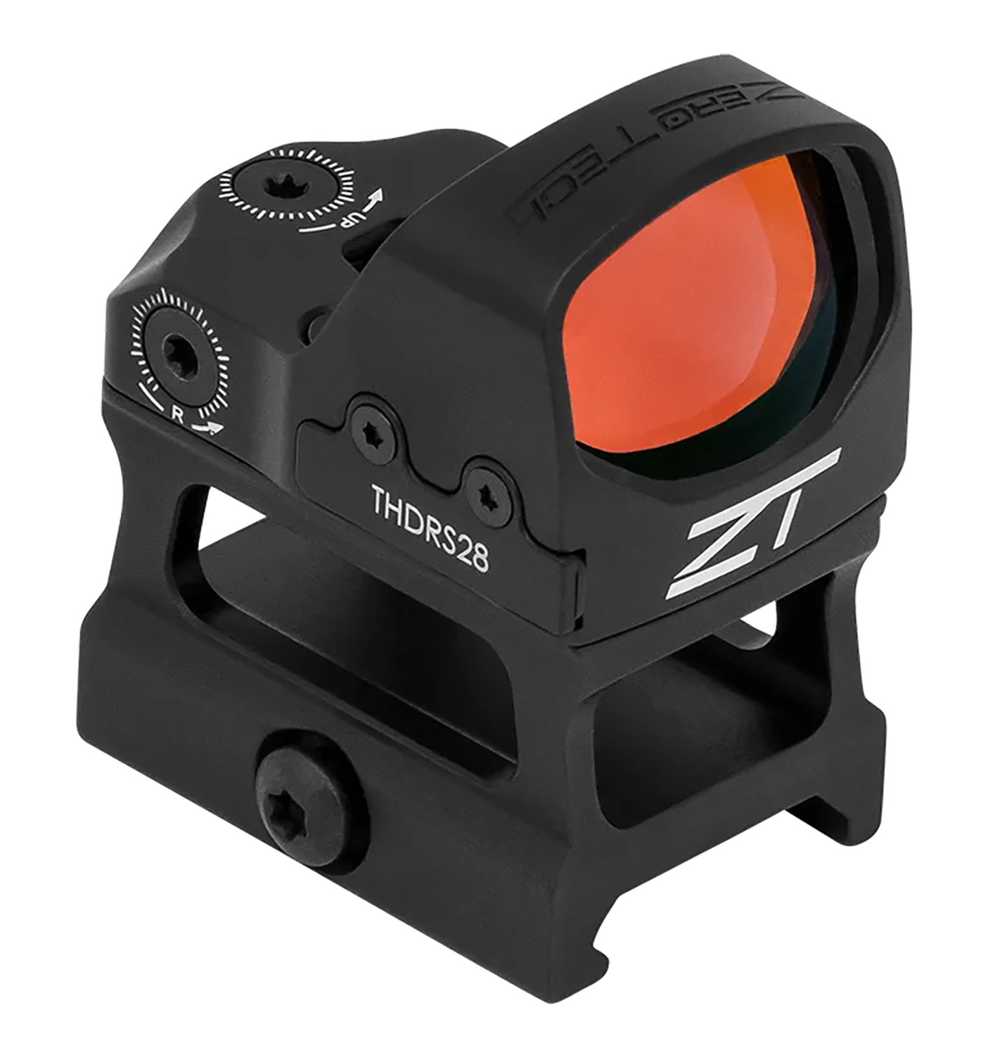 ZeroTech THDRS28H Thrive HD Reflex Red Dot Sight 3 MOA High Mount - ZERO
