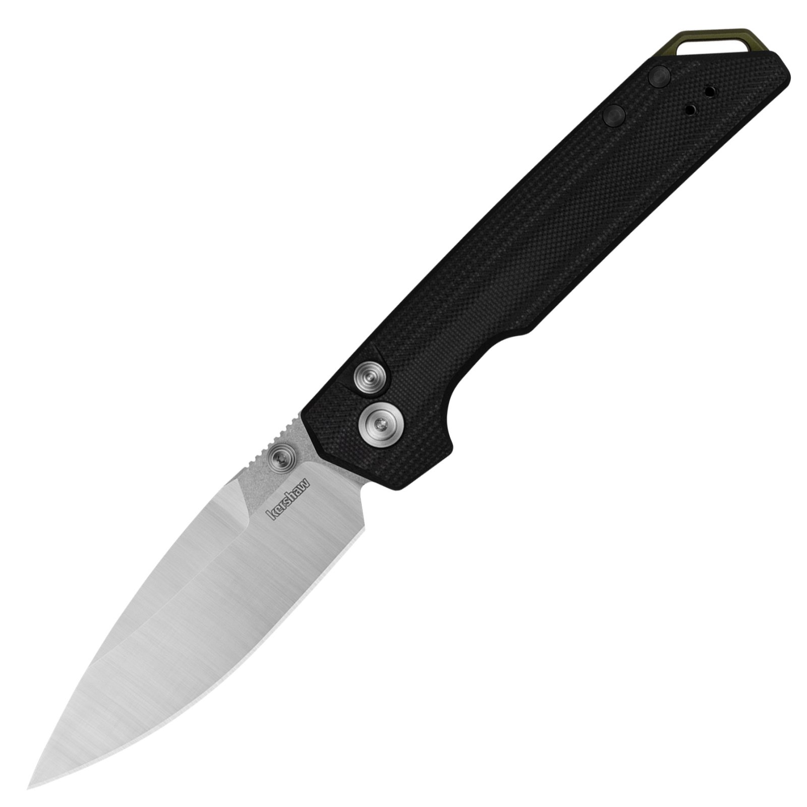 Kershaw 3038 Iridium Button Lock Folding Knife 3.45 In Spear Point Blade