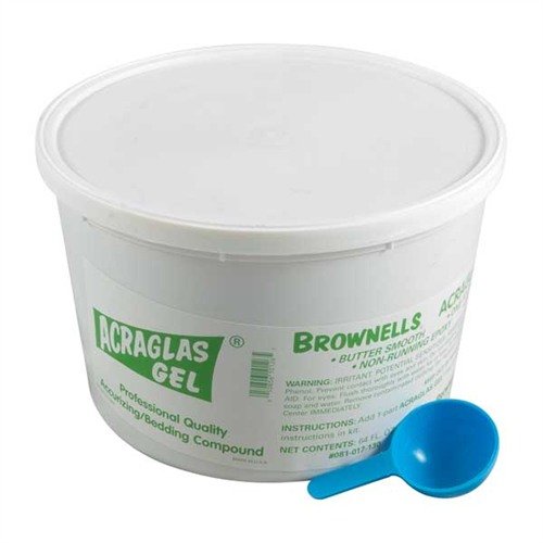Brownells Acraglas Gel Hardener 64 oz Resin & Hardener - Brownells