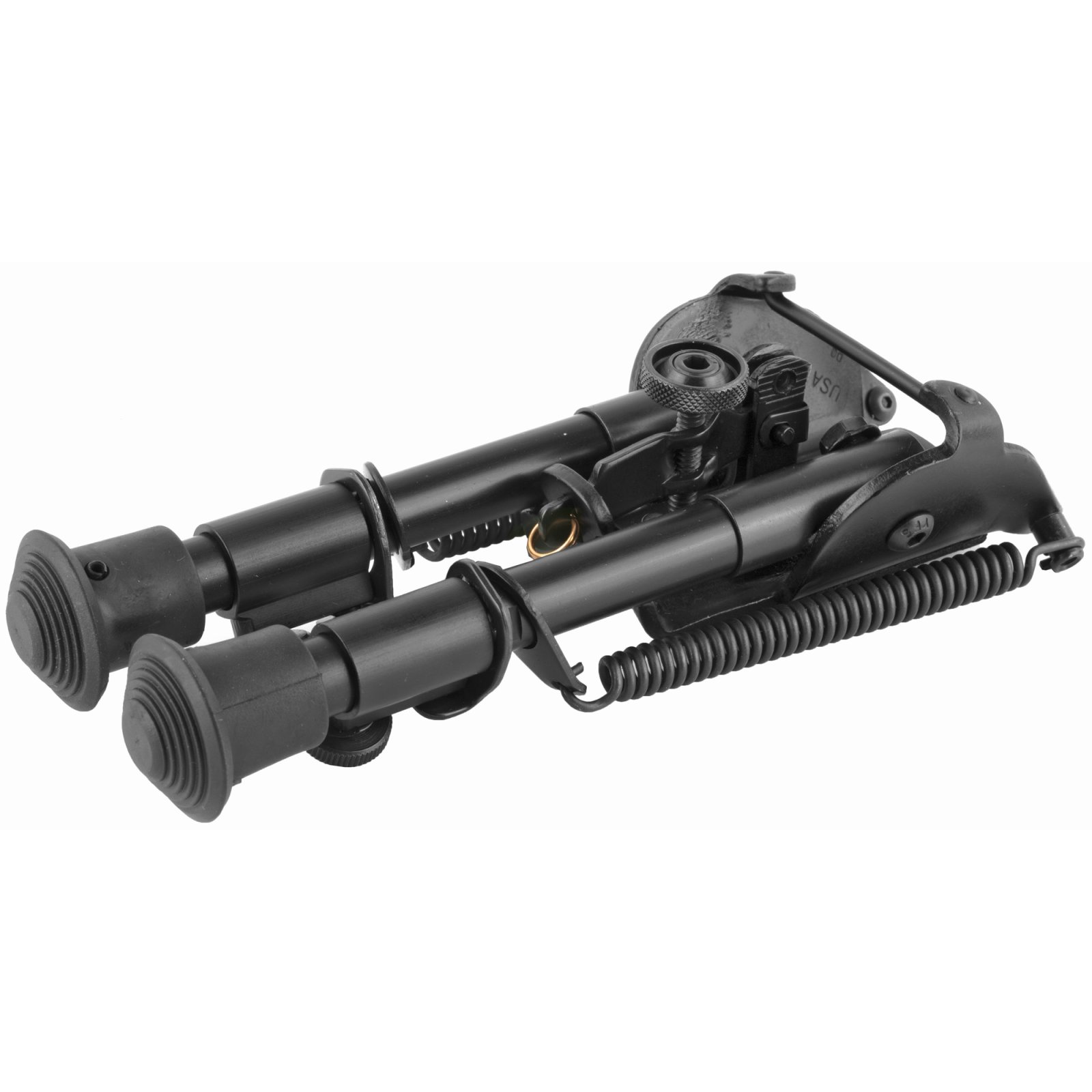 Harris Bipods BR1A2 Non-Swivel BR Bipod Black 6-9" Steel/Aluminum