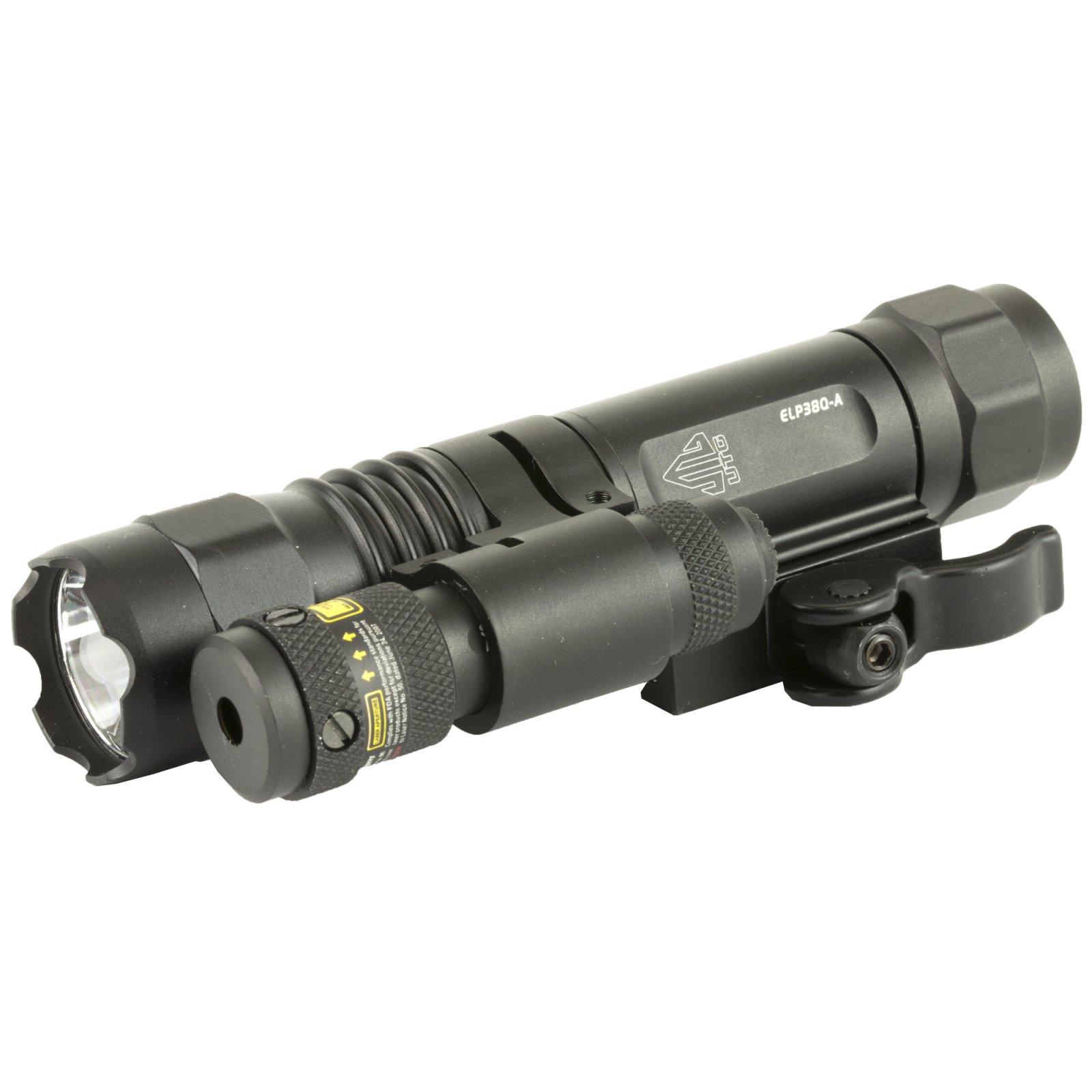 UTG LT-ELP38Q-A Light/Red Laser Combo QD 400 Lumen 3-Hour Runtime - Leapers