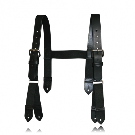 Firefighterâ€s H-Back Suspenders, Button Attachment