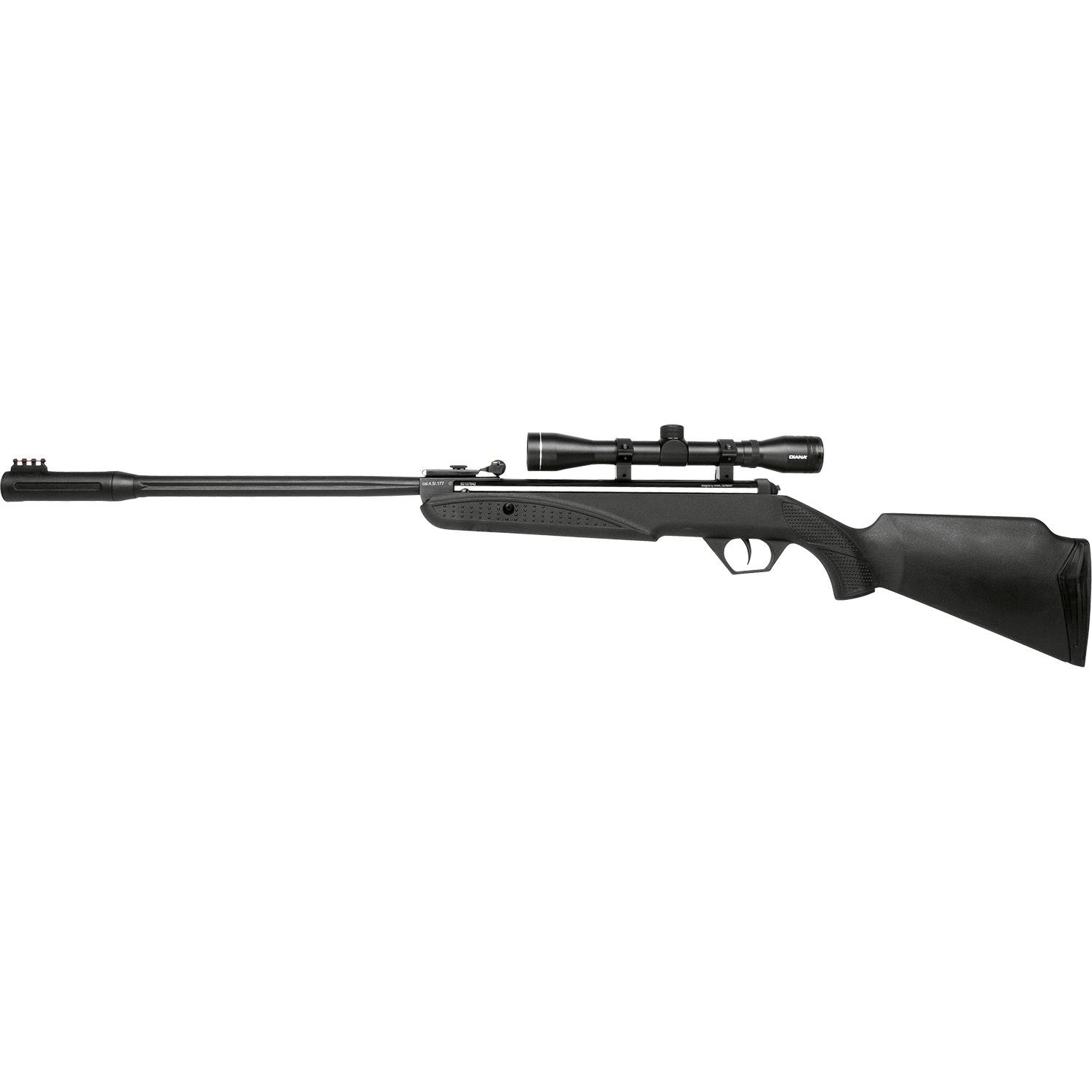 Diana 521411509 .177 Cal Air Rifle 575 fps 4x32 Scope Synthetic Stock