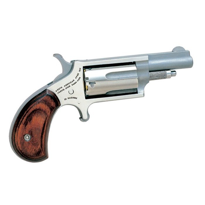 NAA 22MC-C 22MAG/22LR 5RD Rosewood Grips Display Case