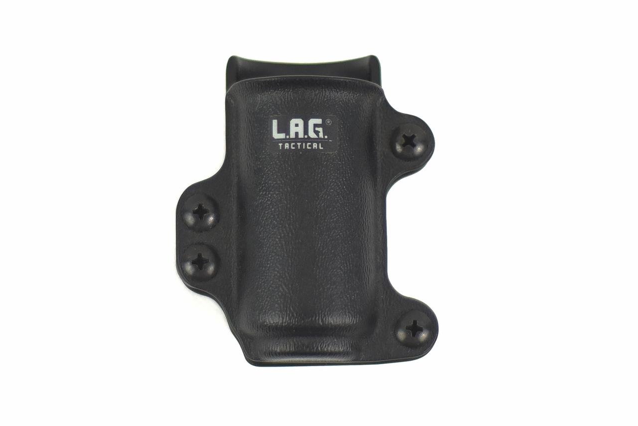 L.A.G. Tactical MCS Flashlight and Pepper Spray Holster 1.3 Black