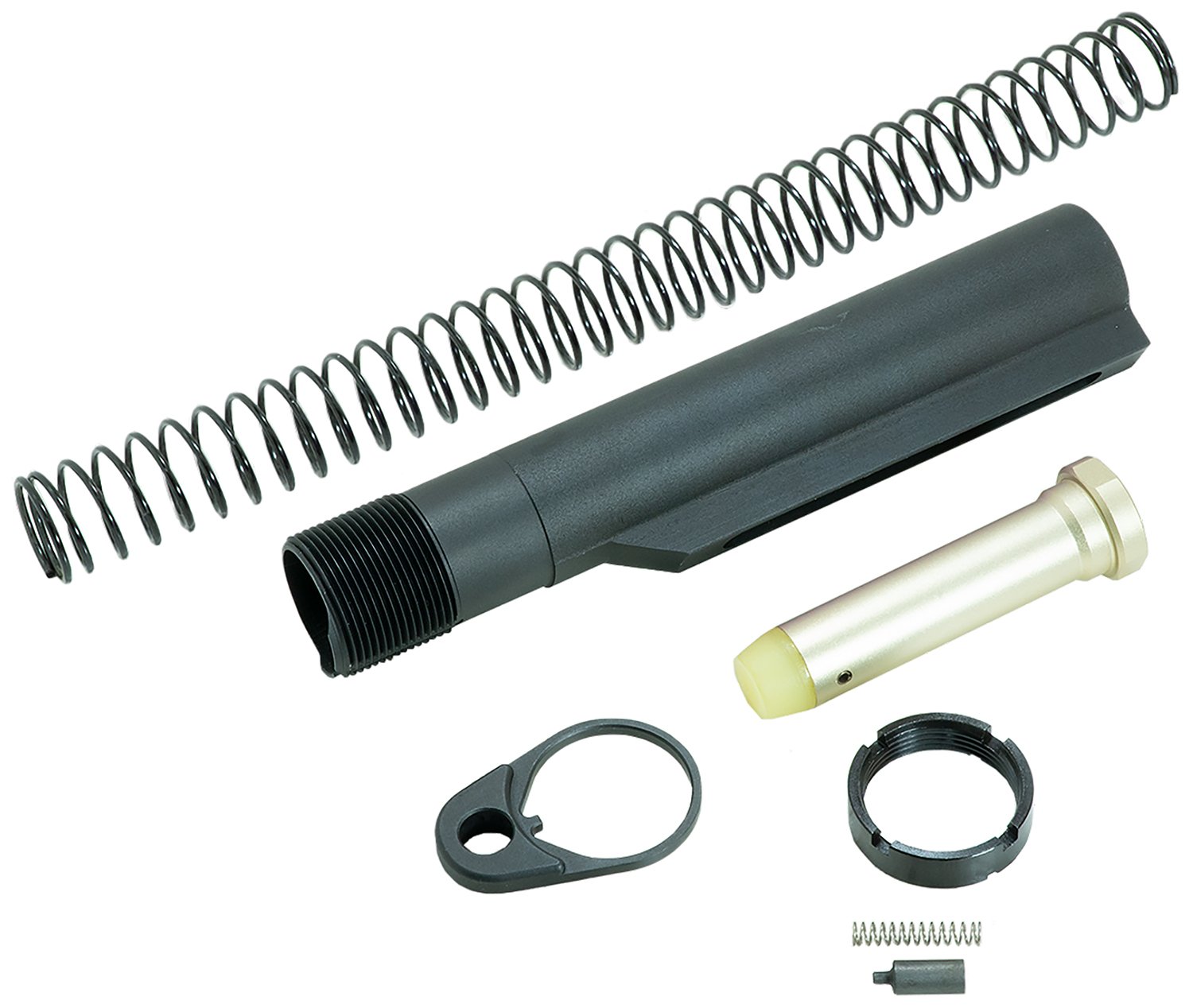 Buy Timber Creek ARBTKBL Buffer Tube Kit Mil-Spec Receiver Extension Black online
