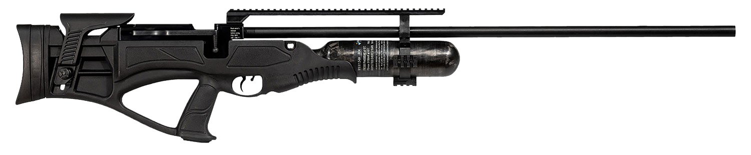 Hatsan HGPILE62 Piledriver .62 Cal Air Rifle, 33" Barrel, Black - HATSAN - 62 Cal