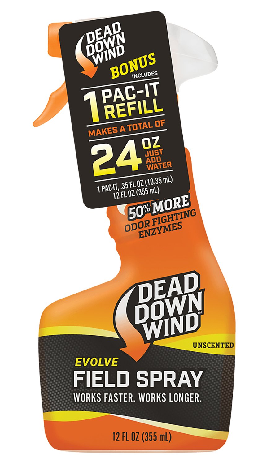Dead Down Wind Field Spray 12 oz. w/12oz. Pac-It (24 oz.) - Daniel Defense - 24 OZ