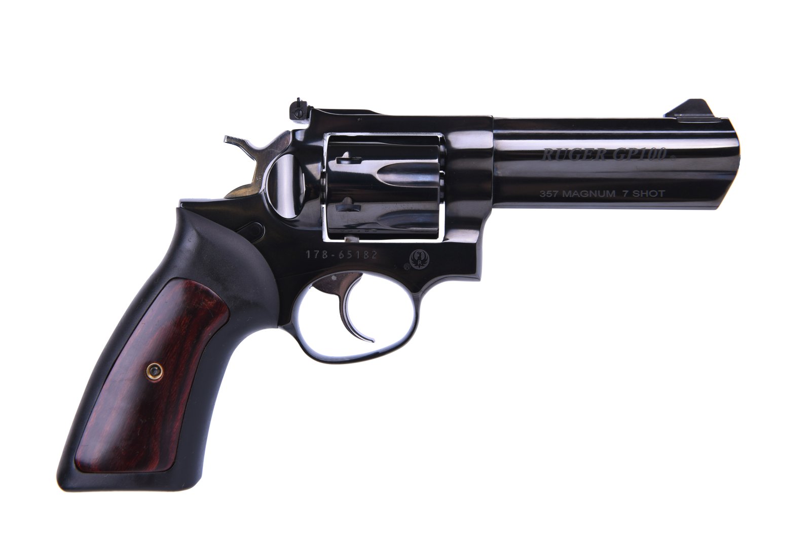 Ruger 1776 GP100 357 Magnum | 38 Special 4.2" High-Polish Blued Revolver