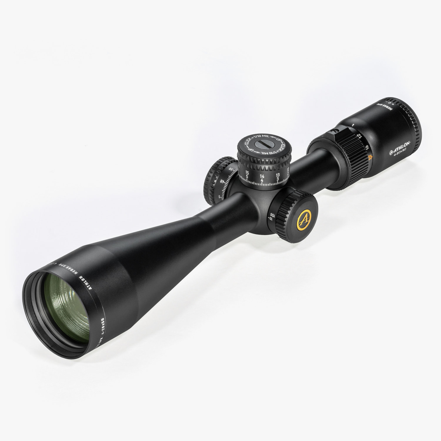 Athlon Optics Heras SPR 4-20x50 SFP AAGR2 MIL Side Focus 1" Riflescope