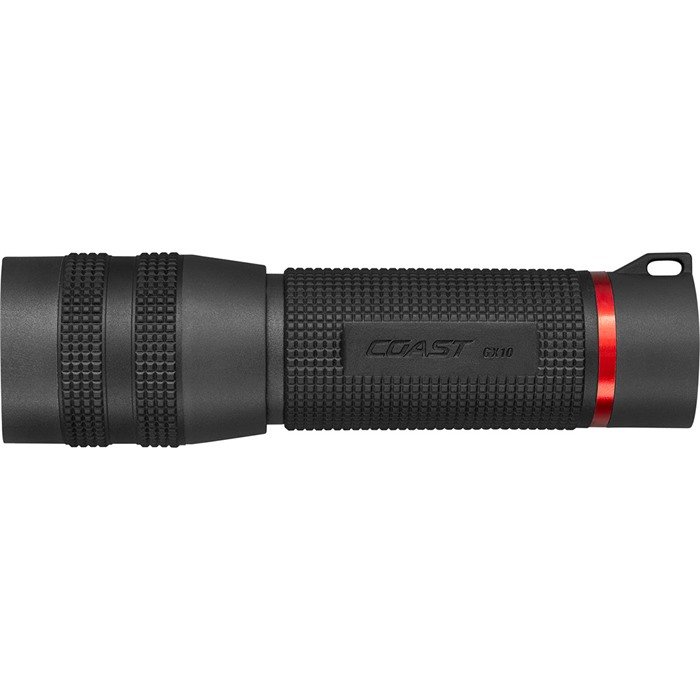 Buy Coast PRODUCTS GX10 FLASHLIGHT 550 LUMENS W/PURE BEAM & TWIST FOCUS BLACK online