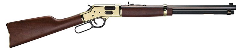 Henry Big Boy Brass .44 Mag/Spl 20" Octagon Barrel Side Gate Rifle 10-Round - Henry Repeating Arms - .44 Mag