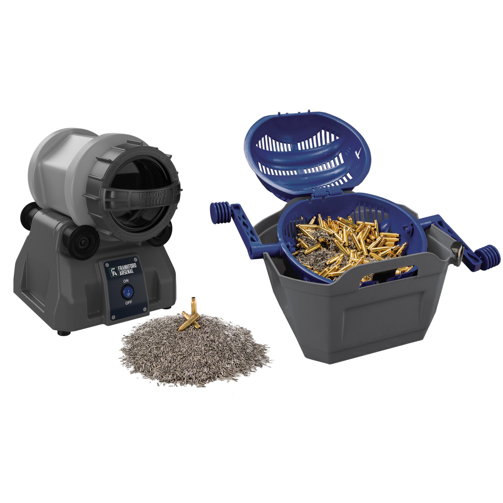 Rotary Tumbler Lite Essentials Kit Frankford Arsenal 1199452 Wet/Dry