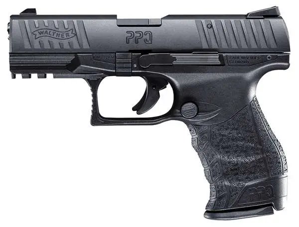 Walther PPQ Pistol 22LR 4 in Black 10 round Semi Auto Model 5100303