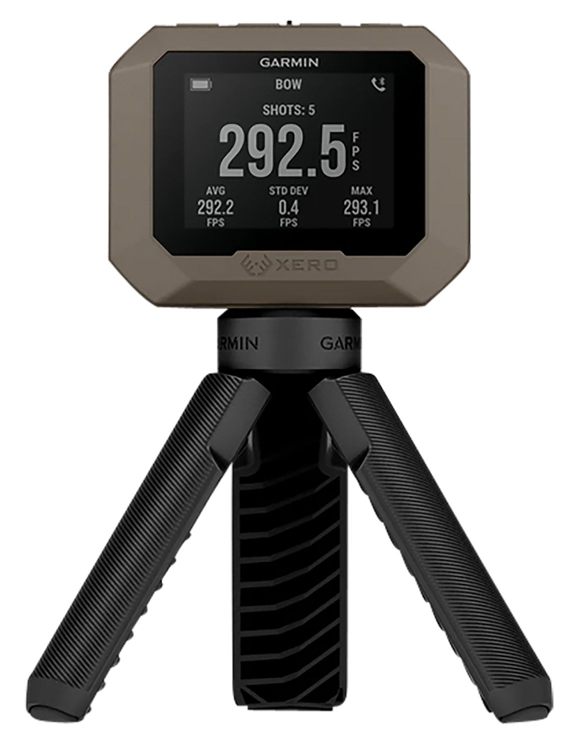 Garmin 0100261810 Xero C1 Pro Chronograph, Black, Rechargeable Battery