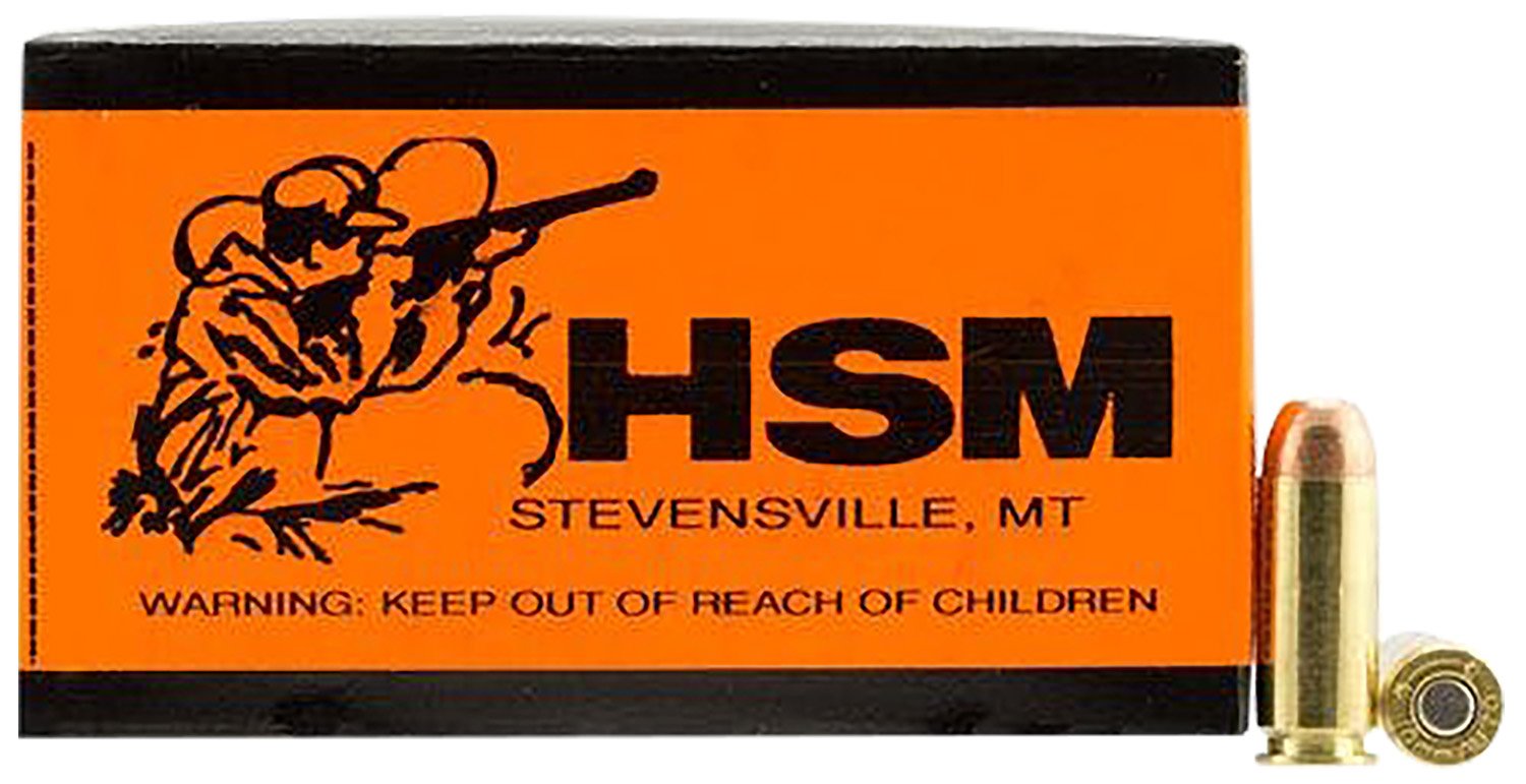 HSM 10MM8N20 10mm 200 gr Full Metal Jacket 20 Per Box/ Case