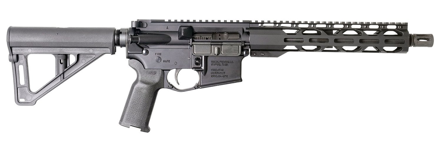 Radical Firearms FP105762X39HBAR10RPRBT BTR 7.62x39mm 10.50" Black Polymer