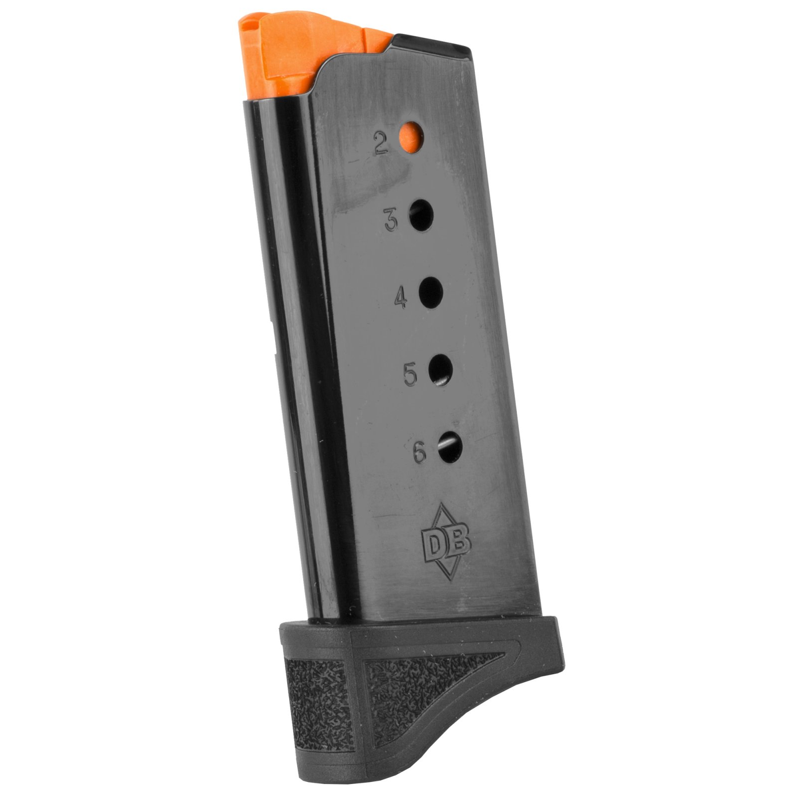 Diamondback DB9 Gen 4 Magazine - 9mm Luger, 6 Round, Steel, Black Finish