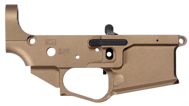 Patriot Ordnance 01833 Gen4 Ambi Lower Stripped 415 Burnt Bronze - POF USA - Multi