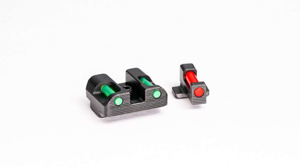 Tag Precision 011BE011BG Fiber Optic Pistol Sights for Springfield XD MOD.2
