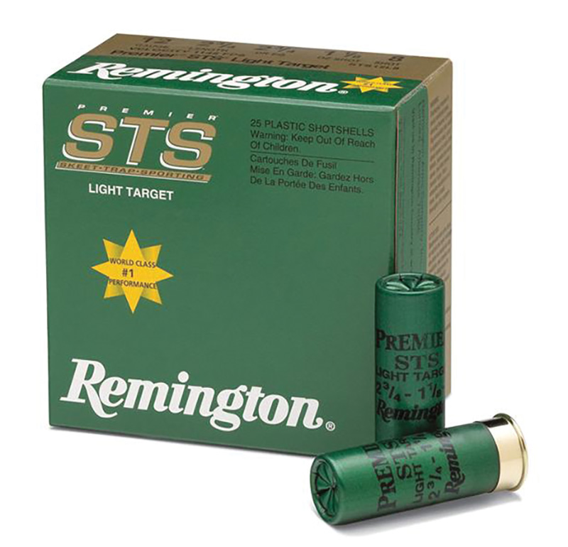 Buy Remington Premier STS 20116 Green, Sporting Clays Target Load, 12 Gauge, 2.75 Inch, 1 1/8 oz, 9 Shot, 250 Rounds online